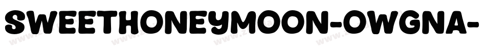 SweetHoneymoon-owgna字体转换