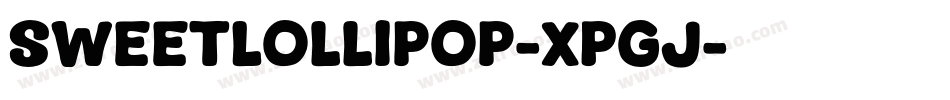 SweetLollipop-xPgj字体转换