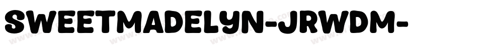 SweetMadelyn-JRWdM字体转换