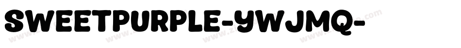 SweetPurple-ywjmq字体转换