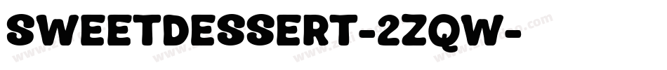 SweetDessert-2zqw字体转换