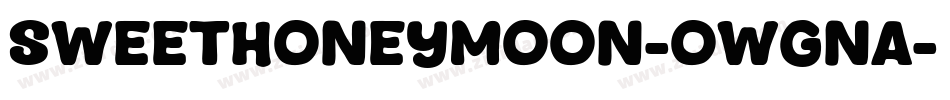 SweetHoneymoon-owgna字体转换