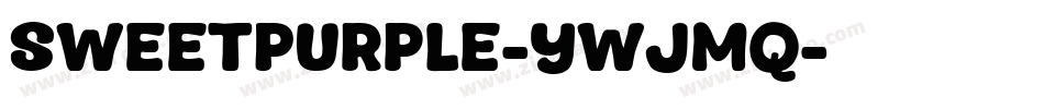 SweetPurple-ywjmq字体转换
