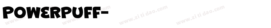 Powerpuff字体转换