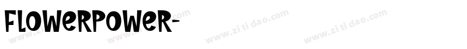 FlowerPower字体转换