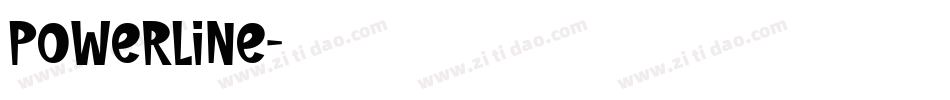 PowerLine字体转换