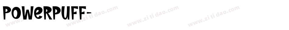Powerpuff字体转换