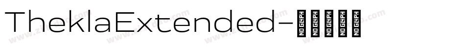 TheklaExtended字体转换