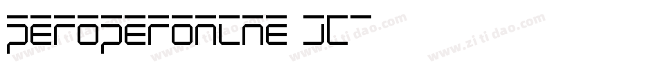 ZEROZERONINE_AL字体转换