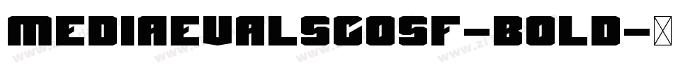 MediaevalSCOSF-Bold字体转换