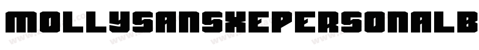 MollysansxepersonalBold-PjDZ字体转换