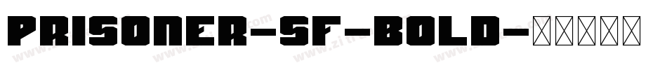 Prisoner-SF-Bold字体转换