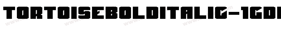 TortoiseBoldItalic-1GDp4字体转换