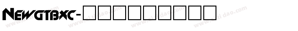 Newgtbxc字体转换