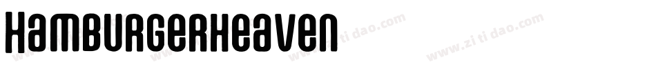 Hamburgerheaven字体转换