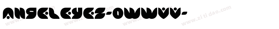 AngelEyes-owwVV字体转换