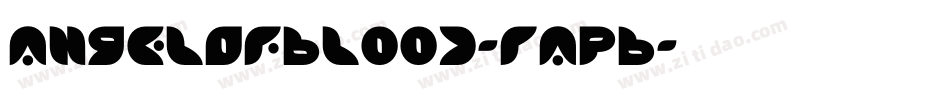 AngelOfBlood-rAPB字体转换