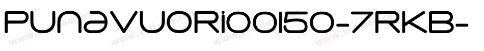 Punavuori00150-7rKB字体转换