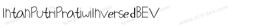 IntanPutriPratiwiInverse-dBEV字体转换