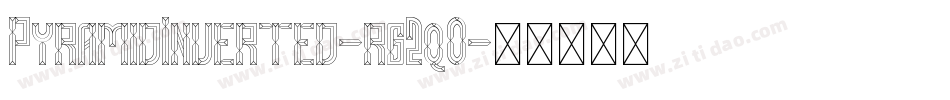PyramidInverted-rg2qO字体转换