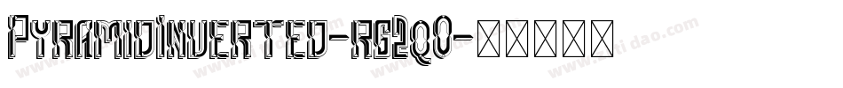 PyramidInverted-rg2qO字体转换