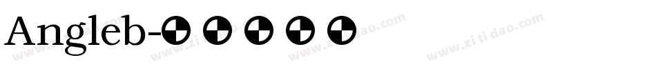 Angleb字体转换