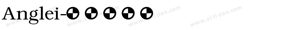 Anglei字体转换