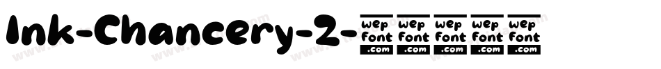 Ink-Chancery-2字体转换