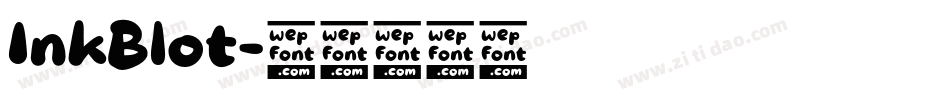 InkBlot字体转换