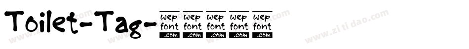 Toilet-Tag字体转换