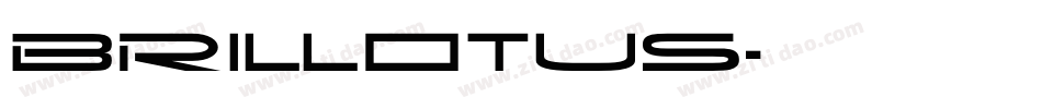 Brillotus字体转换