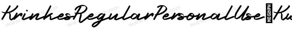 KrinkesRegularPersonalUse-Kw0X字体转换