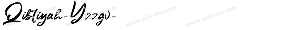 Qibtiyah-Yzzgv字体转换