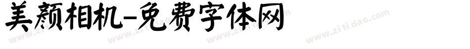 美颜相机字体转换