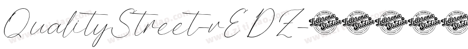 QualityStreet-vEDZ字体转换