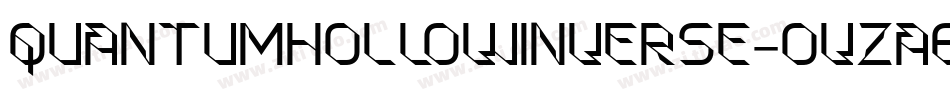 QuantumHollowInverse-OVZa6字体转换