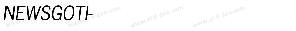 NEWSGOTI字体转换
