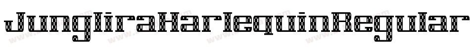 JungliraHarlequinRegular-9gwy字体转换