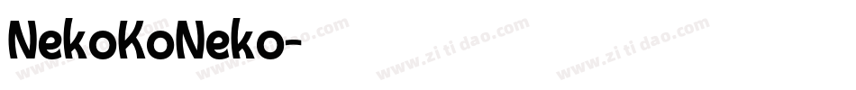 NekoKoNeko字体转换