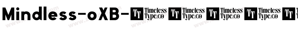 Mindless-oXB字体转换