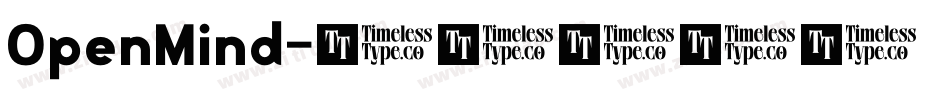 OpenMind字体转换