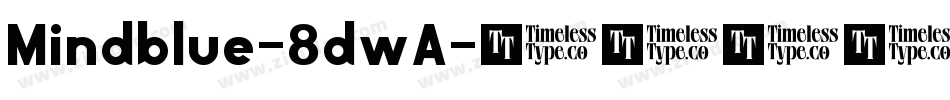 Mindblue-8dwA字体转换