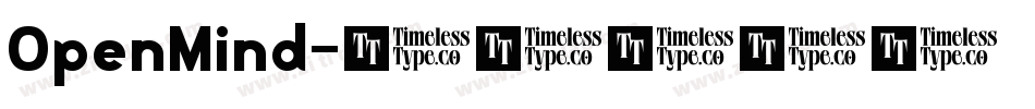 OpenMind字体转换