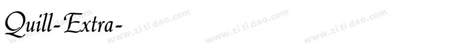 Quill-Extra字体转换