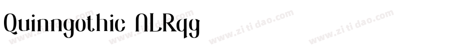 Quinngothic-ALRqg字体转换