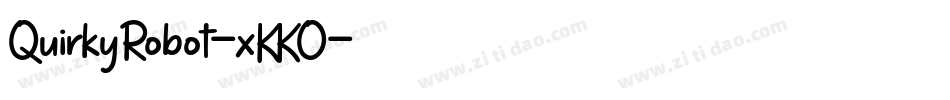 QuirkyRobot-xKKO字体转换