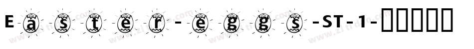 Easter-eggs-ST-1字体转换