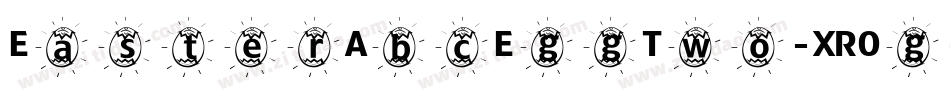 EasterAbcEggTwo-XR0g字体转换