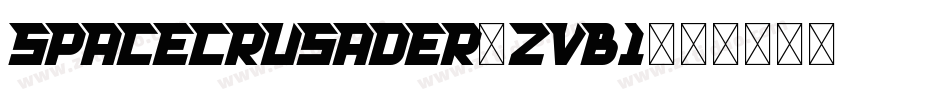 SpaceCrusader-zvB1字体转换
