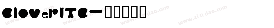 CloverITC字体转换